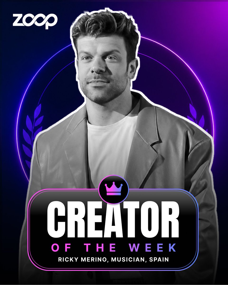 ZOOP's tweet photo. Introducing this week's Creator Of The Week:
Ricky Merino.

From releasing original music to performing in major musical productions and hosting TV shows, he's a great reminder that creativity doesn't have to stay in one lane.

Find more creators like Ricky: https://t.co/CiFghdYfPv