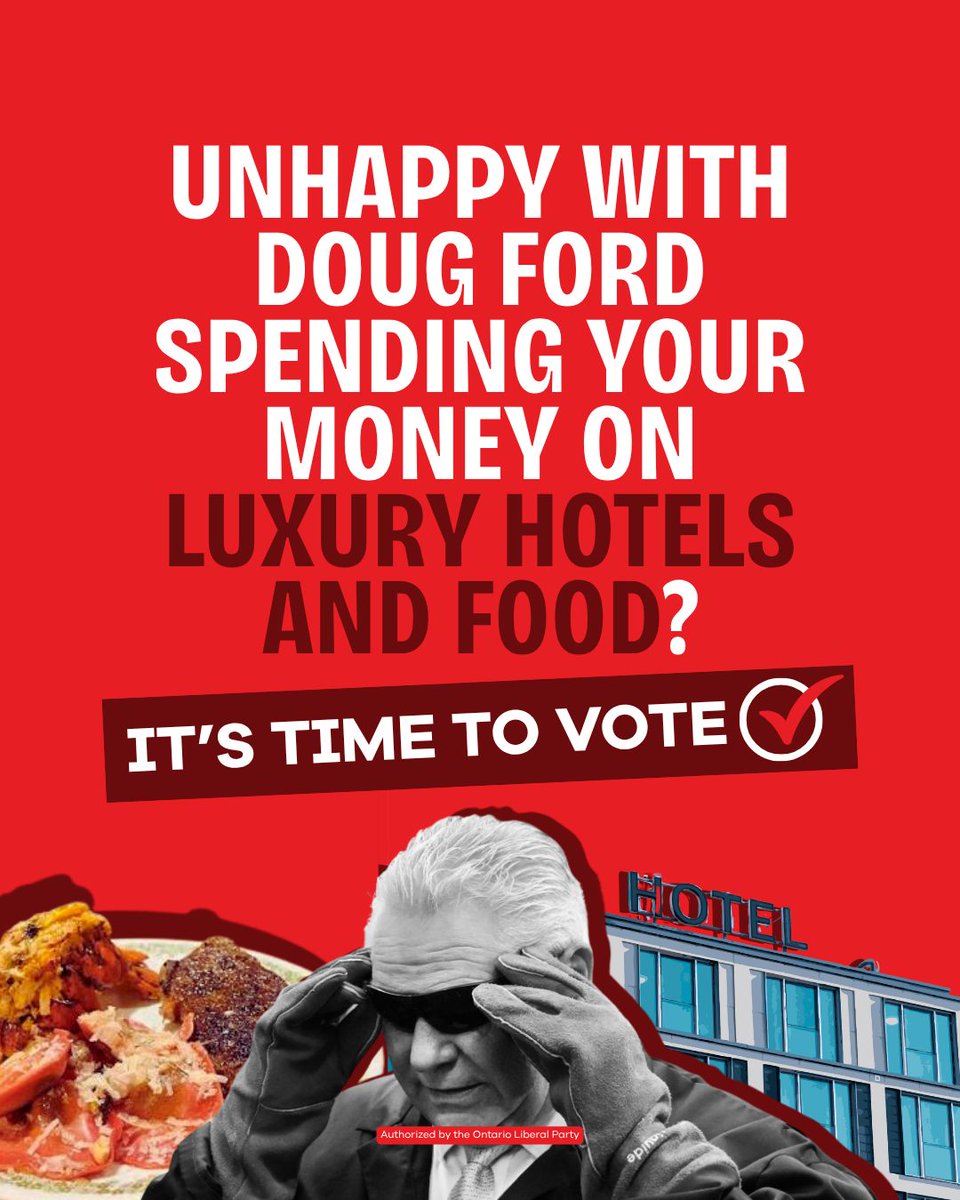 OntLiberal's tweet photo. Doug Ford wants this by-election to be business as usual. It isn't.

It's your opportunity to reject the waste, the broken priorities, and a government that's stopped listening.

On September 3, vote for change. Vote Liberal.

#onpoli https://t.co/ndAnNpoDM9