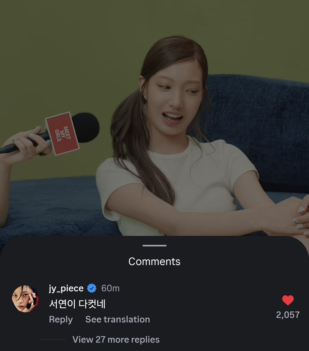 godmitzu's tweet photo. Jeongyeon and Jihyo liked TUIDE Seoyeon's video and left a comment:

JY: Seoyeonie is all grown up now https://t.co/8jLhvkJQP5