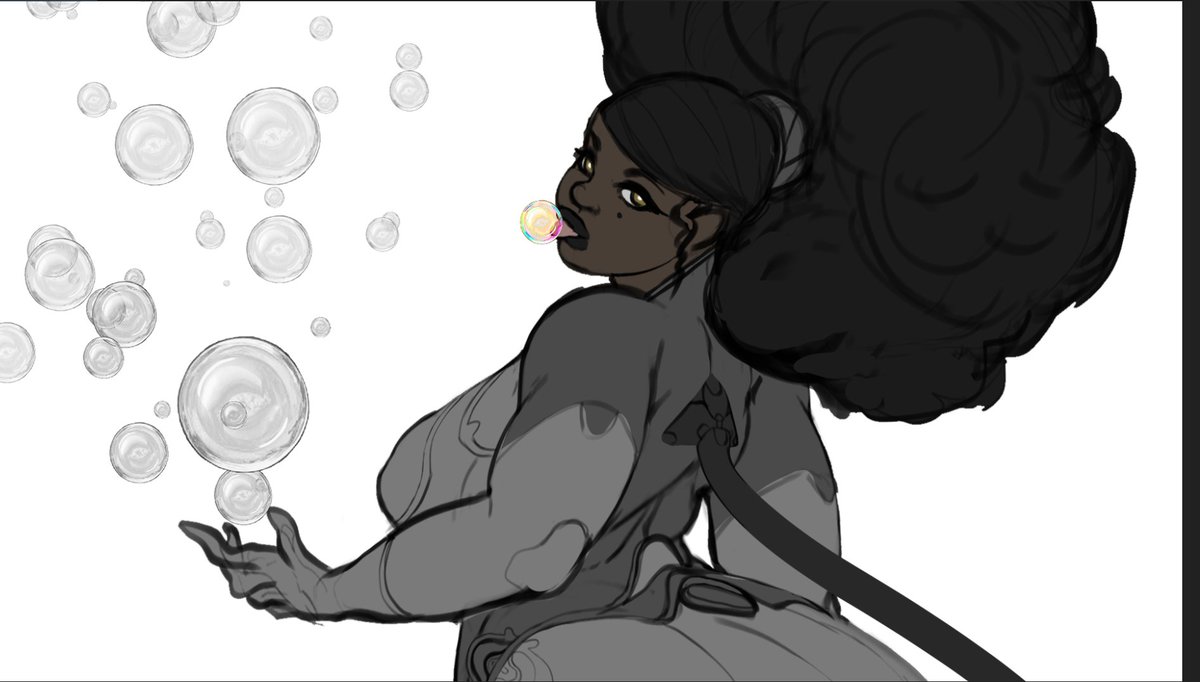 Requiem2191's tweet photo. Bubble. (Just an excuse to draw a dump truck https://t.co/0OglMNomzj