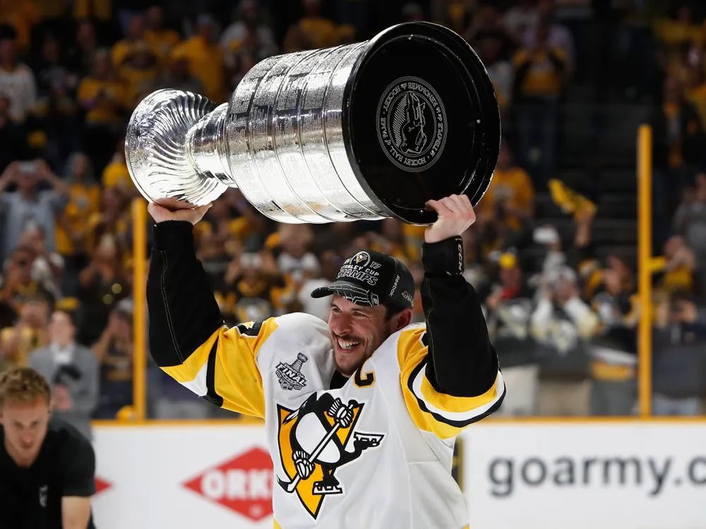 SleeperNHL's tweet photo. ⭐️ 3x Stanley Cup champion
⭐️ 2x NHL MVP
⭐️ 2x Conn Smythe winner
⭐️ 2x Art Ross winner
⭐️ 3x Ted Lindsay winner
⭐️ 10x All-Star
⭐️ 2010, 2014 Olympics 🥇 
⭐️ 2005 World Juniors 🥇 
⭐️ 2015 IIHF Worlds 🥇 
⭐️ 2016 WCoH 🥇 
⭐️ 2025 4 Nations 🥇 

Celebrating 87 on 8/7 🎂🎉 https://t.co/p7yngA8cDF