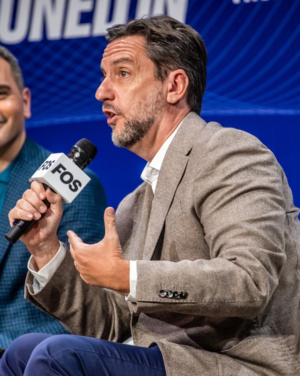 FOS's tweet photo. Exclusive: Clay Travis is building a new sports media site expected to launch before kickoff of the new football season, FOS has learned.

No name has been announced, but Travis filed a name and logo trademark for Sport &amp; State, a website that will cover sports and politics.