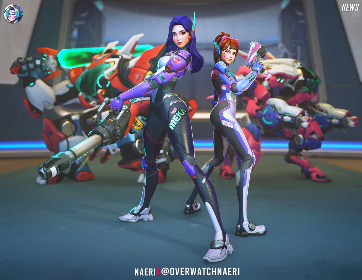 OverwatchNaeri's tweet photo. New #Overwatch Hero DMon and https://t.co/sYDsOEF6NH  😈🐰💖

A really close friend! 디몬 언니! https://t.co/NKhF24Hqie