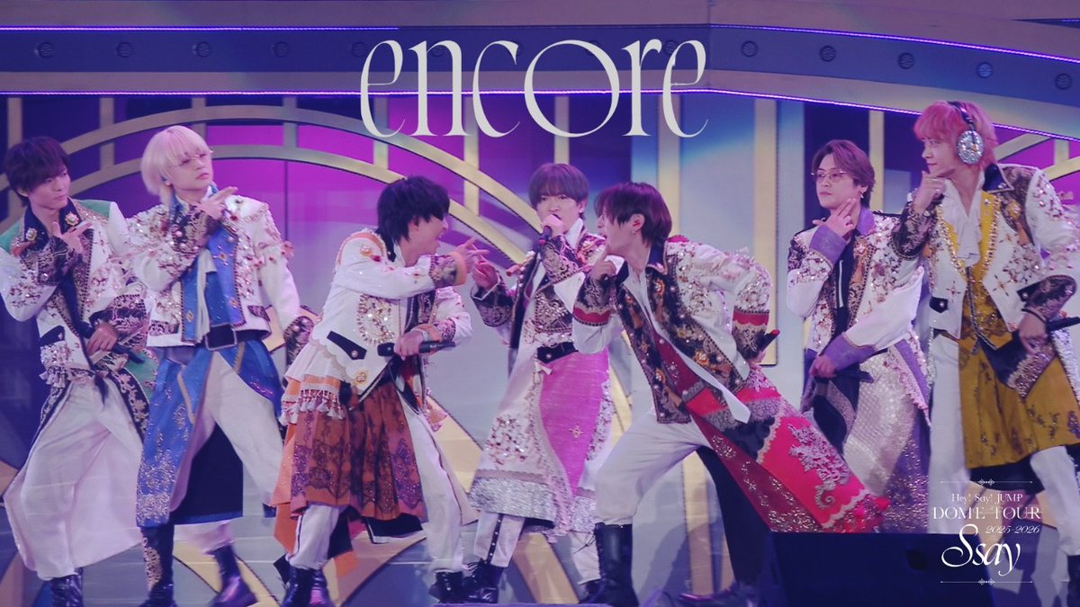 STARTO_INT's tweet photo. Hey! Sαy! JUMP「encore」ライブ映像公開！

🎤https://t.co/2tL3XULSWU 

Live performance now on YouTube!
現場表演影片已上線YouTube!

#HeySαyJUMP 
@JUMP_Storm https://t.co/3uFCxOt6WB