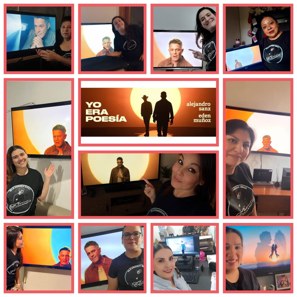 bailoconvosok's tweet photo. Algunas de nuestras socias disfrutando de este temazo con tan bello video 🥰🥰🥰 @alejandrosanz  #YoEraPoesía #AlejandroSanz #BailoConVos #EdenMuñoz https://t.co/vZuaUbSsQj