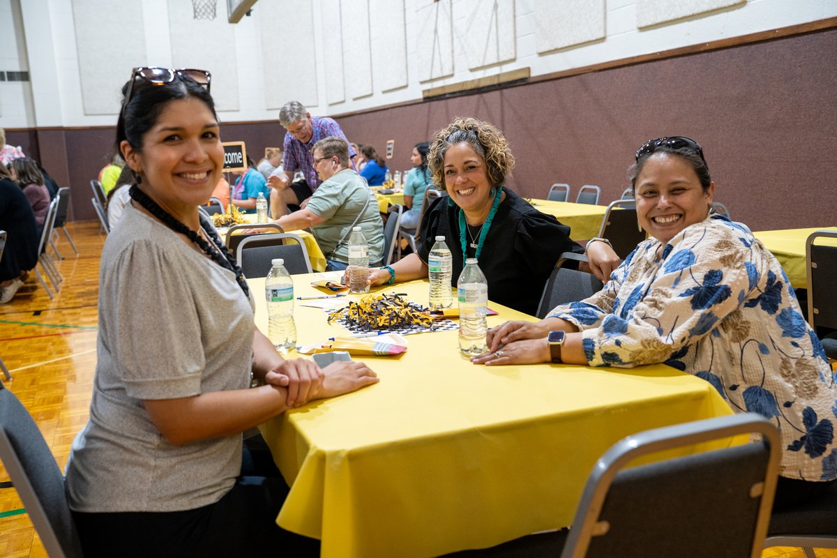 CleburneISD's tweet photo. A big thank you to Field Street Baptist Church for hosting a luncheon for our Cleburne ISD teachers and staff! Thank you for helping us kick off the school year feeling appreciated and encouraged🐝 #GreatnessEverywhereCleburneISD https://t.co/SbhQT77uVX