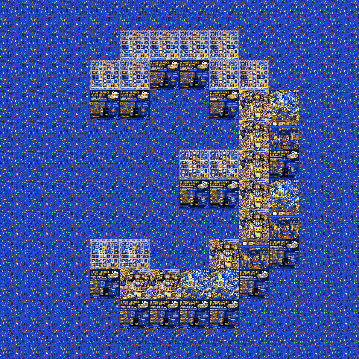 uwucreamy's tweet photo. 🎉 Happy 3 Years to @basepaint_xyz!!! 🎉

1095 days of daily pixel art collaboration, with art sale proceeds distributed to thousands of artists around the world, onchain @base 💙🌎🖌️

In this past year, we celebrated canvas #1000, a monumental achievement! We've had key updates to the website, like easier sign-up process & improved chatroom. Lmk if you're interested in painting your first pixels today! 🐸🫶