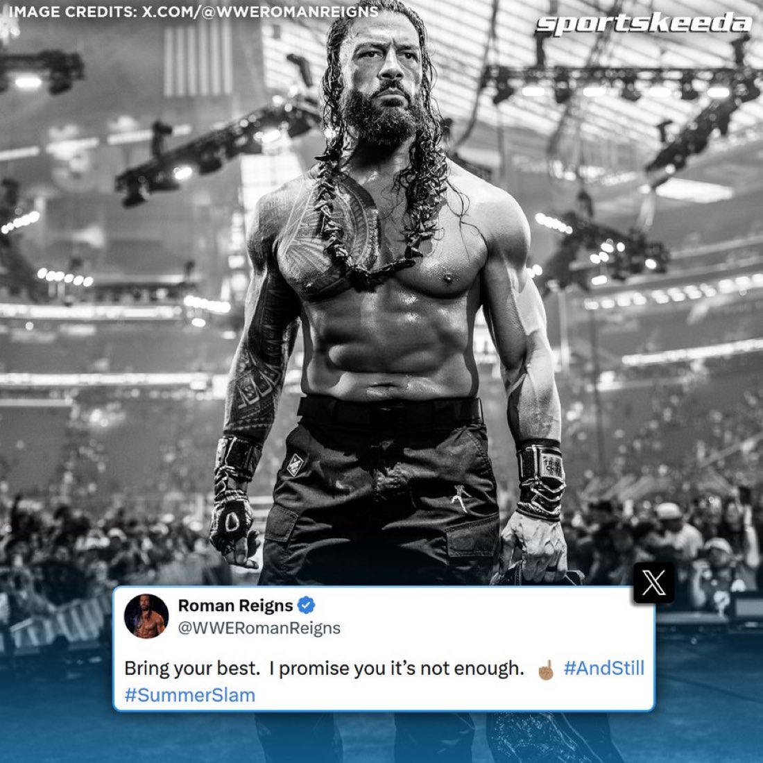 MarieDavisquee2's tweet photo. Tribal chief is always the best super star in wwe the only one ☝🏼 https://t.co/ImtkTWoSsI