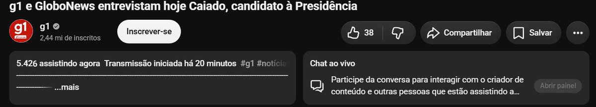 FelipeRsaah's tweet photo. Sendo bem otimista, talvez o Caiado consiga 10k de espectadores https://t.co/nPCdBQeqwo