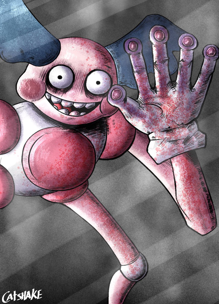 catshakes's tweet photo. MR MIME
#pokemon #mrmime https://t.co/N9KfMhypis