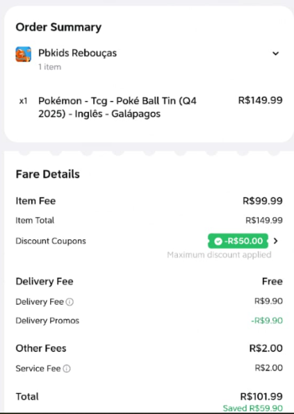 itokatv's tweet photo. ALERTAAAAAAAAAAAAAA ! A @voude99 me chamou no instagram e me avisou que ta tendo 
POKEMON na nova ferramente do aplicativo: 

" COMPRAS " 

Com o CUPOM " itoka " você ganha 70% OFF em até 50 reais com o pedido minimo de 129, ou seja, essa POKE BOLA é R$ 150 conto, com cupom fica R$ 100 REAIS!!

Não serve só para Pokemon dentro do APP esse cupom serve para toda ABA COMPRAS.

DICA: CHAMA A VÓ, A TIA, A MÃE PRA COMPRA POKEMON POR LA KAKAKAK

BORA DE @voude99 #publi