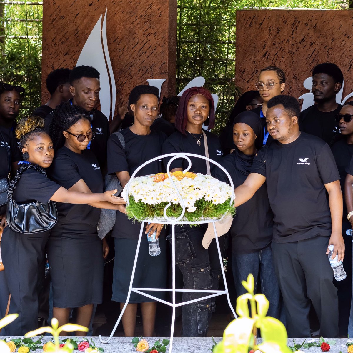 Kepler_College's tweet photo. Today, Mastercard Foundation Scholars at Kepler College, pursuing online master’s degrees from Arizona State University, visited the Kigali Genocide Memorial to pay tribute to the victims of the 1994 Genocide against the Tutsi and deepen their understanding of Rwanda’s history. https://t.co/rDyaaGV7V2