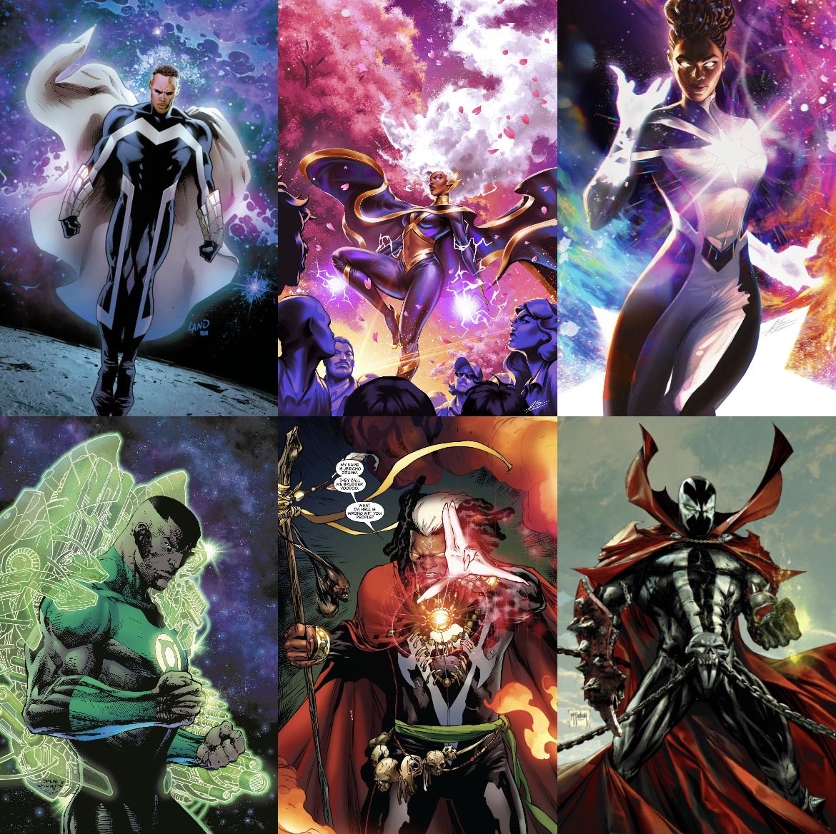 MaticKinga57520's tweet photo. Free for all, who’s coming up top in this fight? #powerscaling #marvel #marvelvsdc #dc #powerscales https://t.co/RmZ6hJEvLO