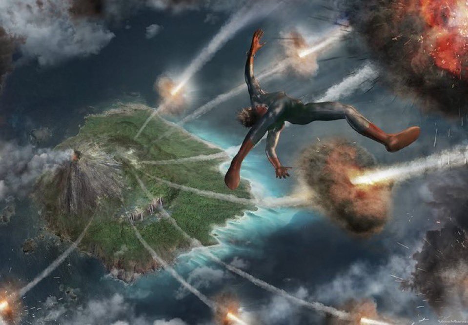 TheMarvelousCat's tweet photo. Concept art from a canceled Spider-Man film has surfaced.

The artist behind it hinted that the artwork was created for Sony’s canceled Sinister Six movie.

Would you have liked to see this project happen? https://t.co/GCMzh2WiOT