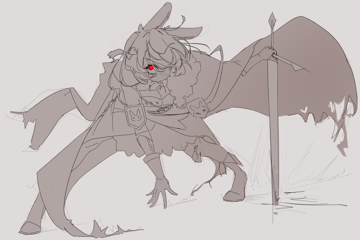 matoimiia's tweet photo. pippa doodle i probably wont finish, i just like knights https://t.co/JebSspFSuG