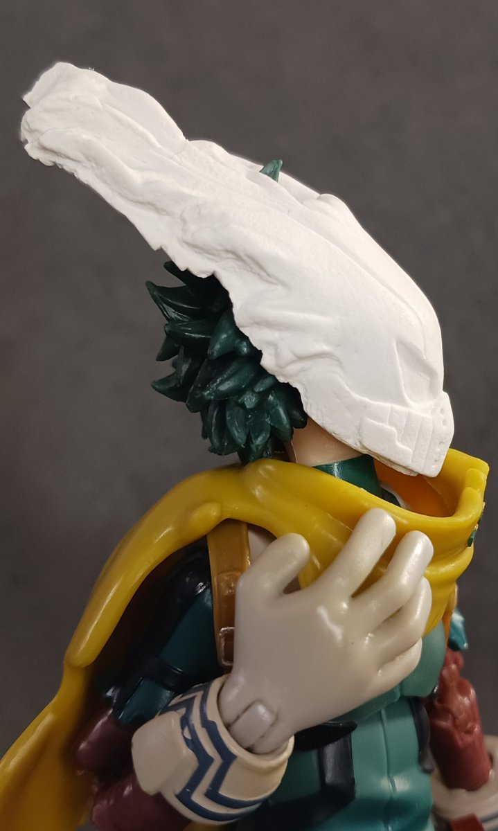 Animagic_style_'s tweet photo. Total Anime Dark Deku Figure mask update

Last time, he was big headed 😅 

I give my thanks to @Twelve994s5 for sharing comparison photos of the Total Anime and WCF Dark Deku heads! They really helped in getting the desired size!

 #MyHeroAcademia #僕のヒーローアカデミア #黒デク https://t.co/1M2N09Zzqx