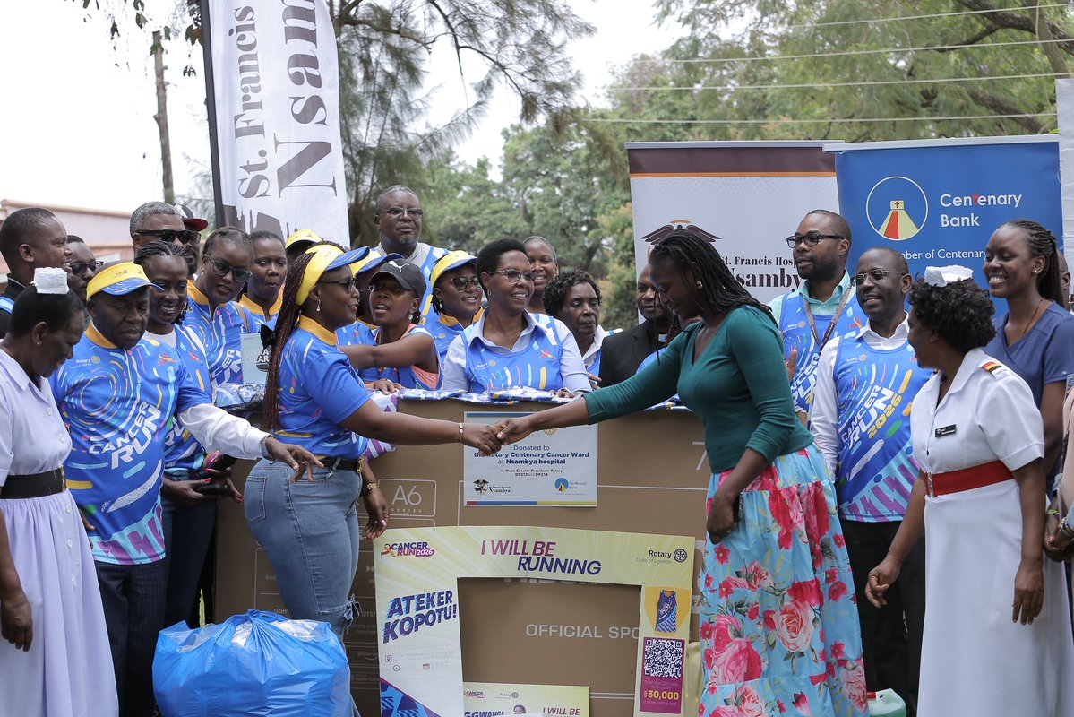 DenisBwanika's tweet photo. Today I attended the Rotary Cancer Run 2026 activation at Nsambya Hospital.
As part of our Corporate Affairs mandate, we continue to leverage such platforms to drive health awareness, community partnerships, and brand visibility.
I will also be participating in this year’s run. https://t.co/xlOw11mII0