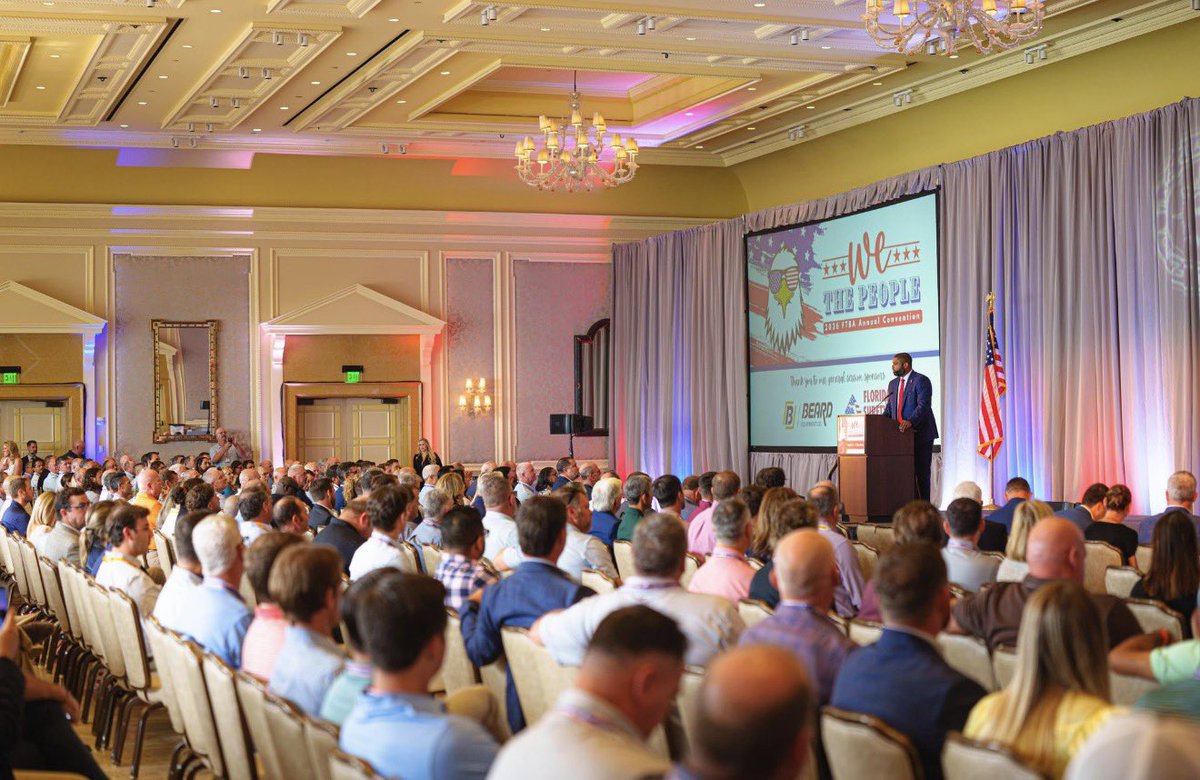 ByronDonalds's tweet photo. The future of Florida is built by hardworking people who believe in growth, opportunity, and getting the job done.

Thank you to the Florida Transportation Builders’ Association for last night’s reception and your continued support.

Together, we’ll keep Florida growing and leading the nation.