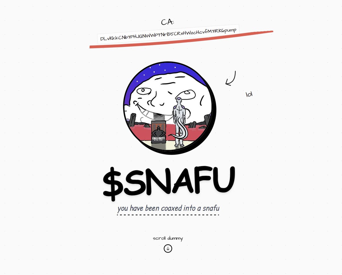 SnafuSOL's tweet photo. Updated the CA on the website https://t.co/cxaHYWhlYo