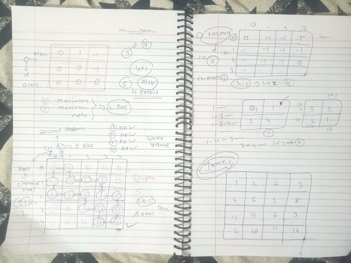 AzadKumar161440's tweet photo. Day 23/30 – Dynamic Programming
📚 Topics Covered Today
✅ Minimum Falling Path Sum
✅ Cherry Pickup I
✅ Cherry Pickup II
✅ Dungeon Game
✅ Number of Increasing Paths in a Grid
#DynamicProgramming #DSA #LeetCode #Dp30 #ProblemSolving #Java #SoftwareEngineer https://t.co/JBUU17L7UK