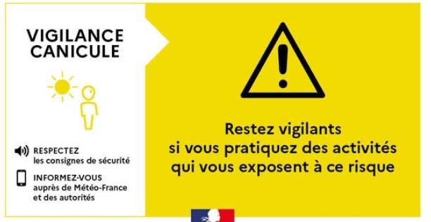 Image de Préfète du Lot - #FortesChaleurs | Le département du Lot sera placé en vigilance canicule jaune à partir du samedi 08