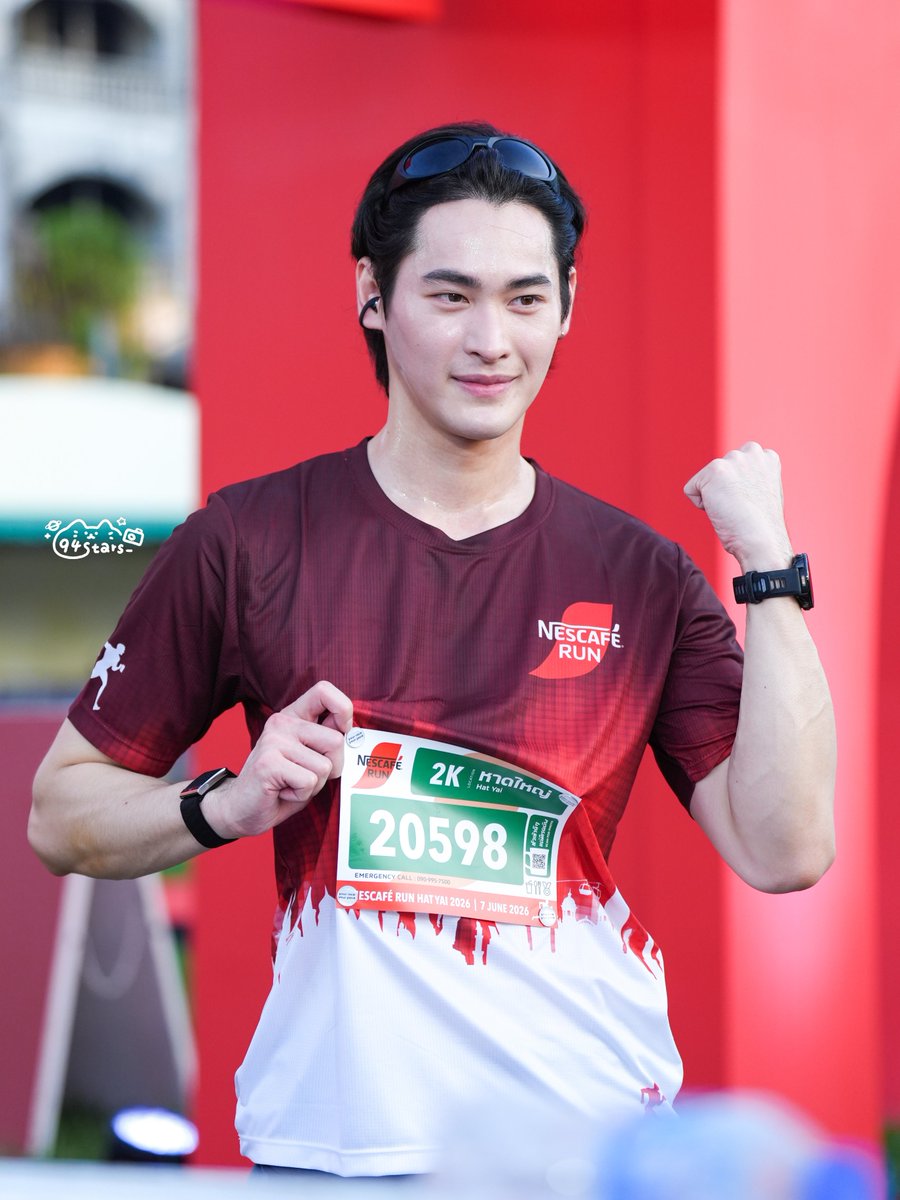 94stars_'s tweet photo. 20260607
NESCAFE RUN HATYAI2026 X KAO
#NESCAFERUNHATYAI2026
#NESCAFEREDSPACE
#NESCAFEREDCUP
#หัวเช้าดีๆไปกับเก้า
#number_9th @numberx9th
#งุ้งงิ้งๆของนพเก้า https://t.co/QVrkx9xq9P