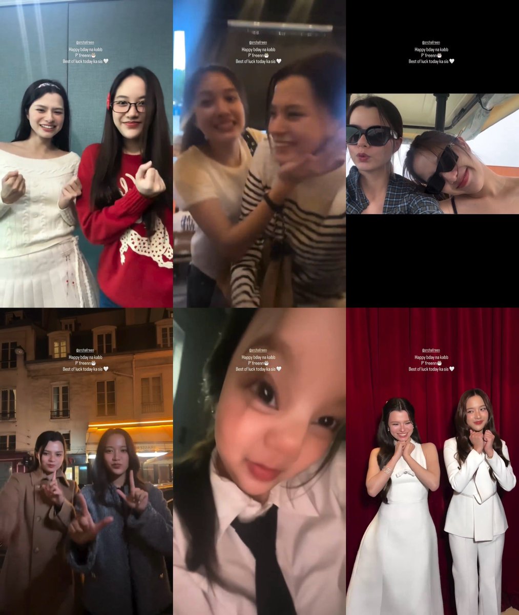 mywhitelilly_'s tweet photo. december 25, 2025 🇹🇭
september 1, 2025 🇲🇽
january 28, 2025 🇲🇻
september 30, 2024 🇫🇷
august 7, 2025 🇹🇭
july 4, 2026 🇹🇭

you know i love you so 🤍

#ฟรีนเบค #FreenBecky https://t.co/CBdBlOBC05