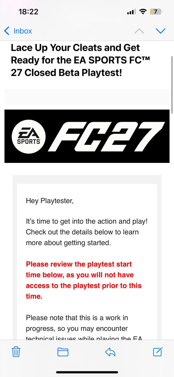 leonpageEDL's tweet photo. #playtest #fc27 #closedbeta
Selling FC27 CLOSED BETA PLAYTEST
£15 for it.
Europe only
Follow and message me or comment below https://t.co/XrU00VuAfY