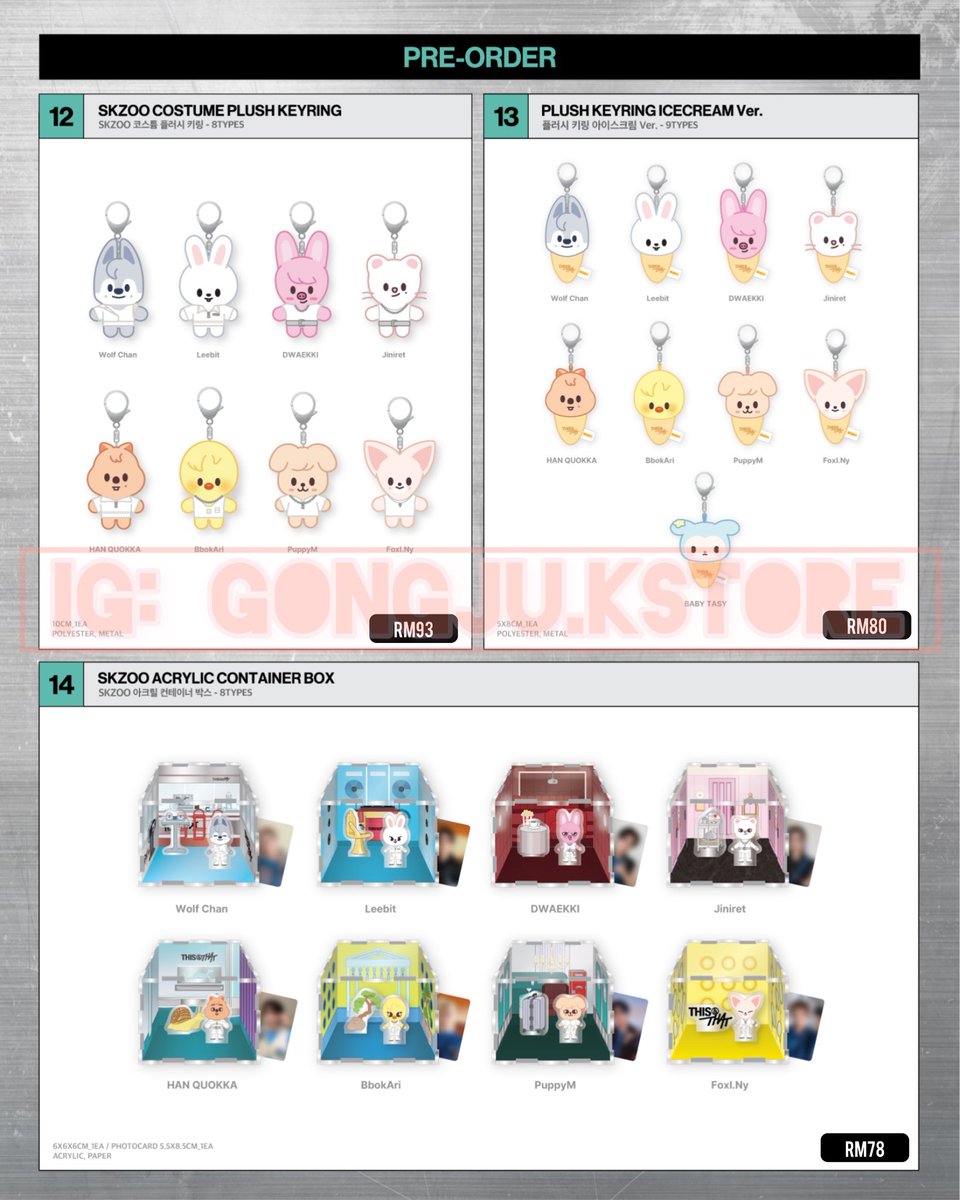 _justbemyself12's tweet photo. We will go to This&That Popup Store for Week 1 this Monday and Week 2 on the last day and opening order for all these items
If interested, you can just DM our IG
https://t.co/qUiuelWNkF 😉😉
#straykids #stay #staymalaysia #skz #skzstraykids #kpopmerchandise #kpop #straykidsstay https://t.co/ON4xXqDRya