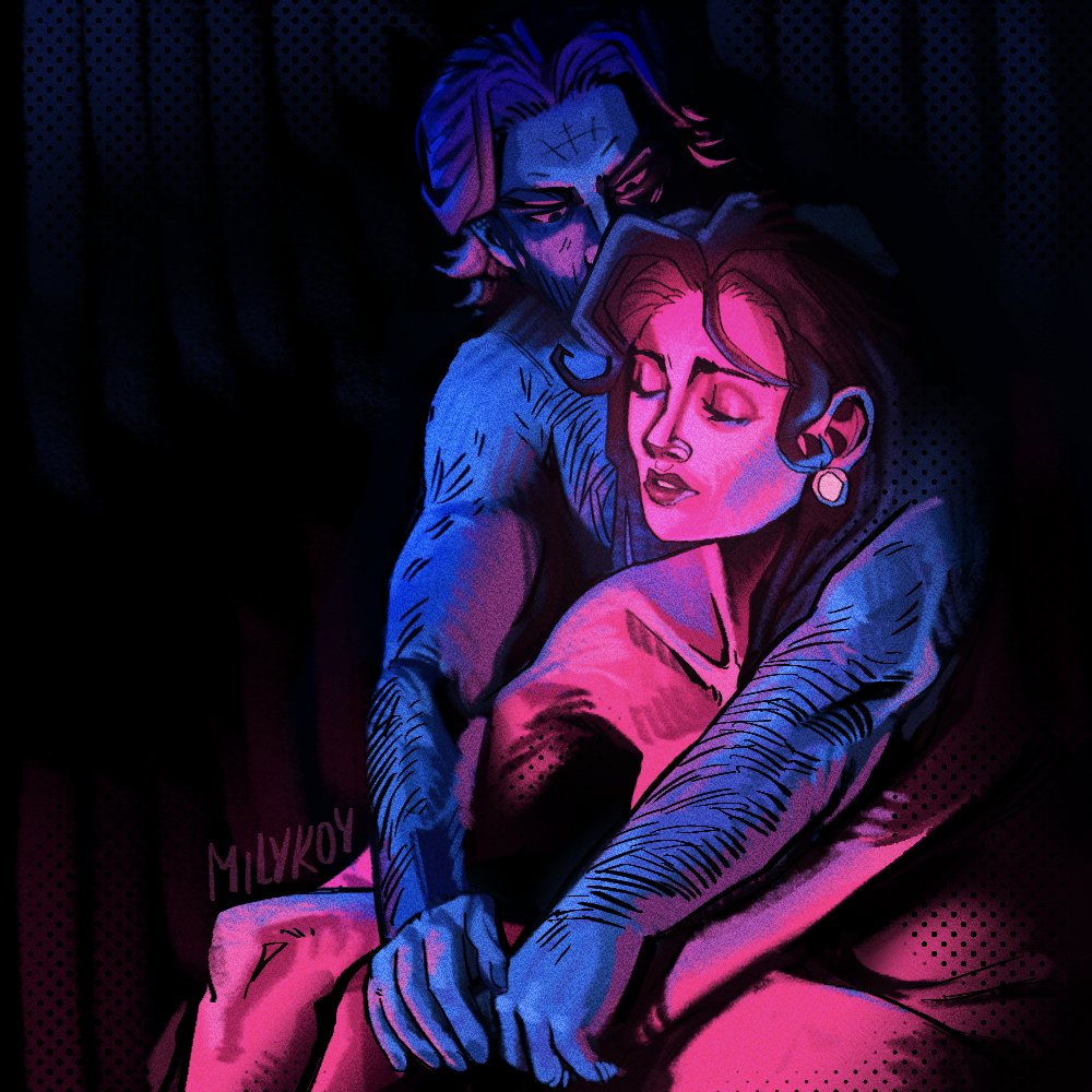 milykoy's tweet photo. 🐺 Bigby and Snow ❄️
—
#TheWolfAmongUs
#BigbyWolf https://t.co/9zl0Ulu2Qr