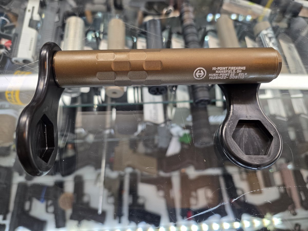 BeardedInnllc's tweet photo. @hipointfirearms #hp22 #burntbronze #rimfire #22lr #suppressor https://t.co/gRV0K2SZ9E