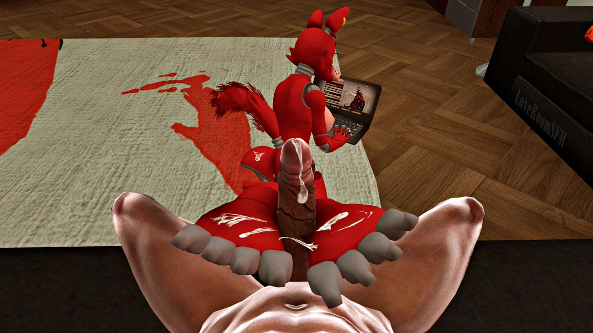 RoomS62709's tweet photo. When #Foxy plays, she moves her #feet, so Jack took the opportunity to have some fun too 7v7
#Fnaf #Fnafnsfw #Footjob #Nsfw https://t.co/g0BB9DYWtR