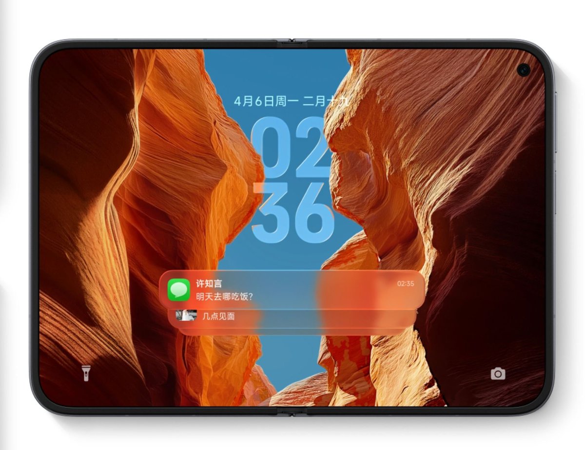 Crypto_SignalNL's tweet photo. Huawei set the trend, Samsung made it mainstream & now Xiaomi joins the wide foldable wave! 📱
Leaks reveal the Xiaomi MIX Fold 5 / 18 Fold with a wider display, HyperOS 4 & 200MP Leica camera! 🔥
#Xiaomi #FoldablePhone #MIXFold5 #TechNews https://t.co/0pZW9qGKBw