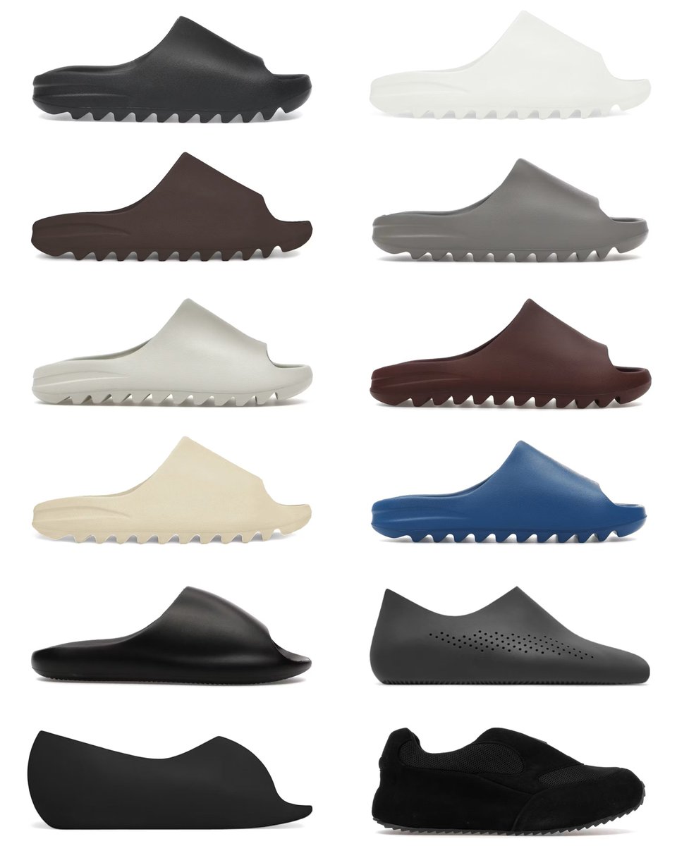 ModernNotoriety's tweet photo. YEEZY at JD Sports Footwear Lineup

• YS-01
• YS-02
• AQ-01
• HL-02
• BL-01

🗓️ August 13th https://t.co/TBEnB4vPH7