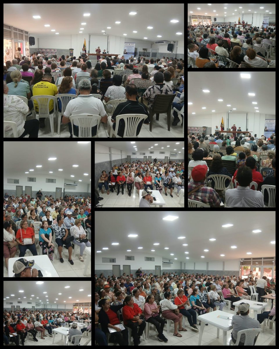 EscalaJorge's tweet photo. En estos momentos masiva asamblea d la Coord d Maestros Jubilados "Alfonso Yánez Montero" d la prov dl Guayas, presidida x la Lcda. Aracely Moreno, exigen al mentiroso d Noboa q asigne $807 millones q debe a 15.061 docentes jubilados y pague la diferencia dl FR dl 2001 al 2009 https://t.co/PmeshrBdJJ