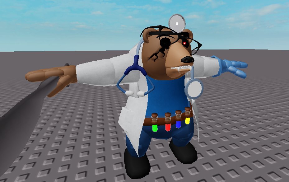 CrimsonArdan's tweet photo. Hello Piggy community. Uhhhh have my Beary Redesign
Hate it or whatever idc
#piggy #beary
#roblox https://t.co/3zGUYGpUzz
