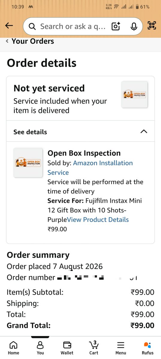 Antii_Ai's tweet photo. Open Box Delivery for gifts? Brilliant. 🙃 So the delivery executive gets to experience the unboxing before the person I bought it for?
 @amazonIN @AmazonHelp
Damage-free delivery is important, but gift orders deserve a different process. 🎁 https://t.co/DibSEJxmfs