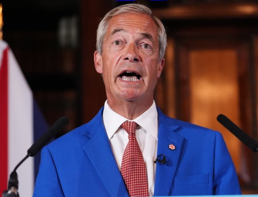 TStandfield1789's tweet photo. Let's get one thing straight.
The people of Clacton will not be the judge of Farage’s actions.
That will be down to Parliament's standards commission, and the Metropolitan Police.
@Nigel_Farage @reformparty_uk @ZiaYusufUK @TiceRichard @RobertJenrick https://t.co/b5RPEbLDKP