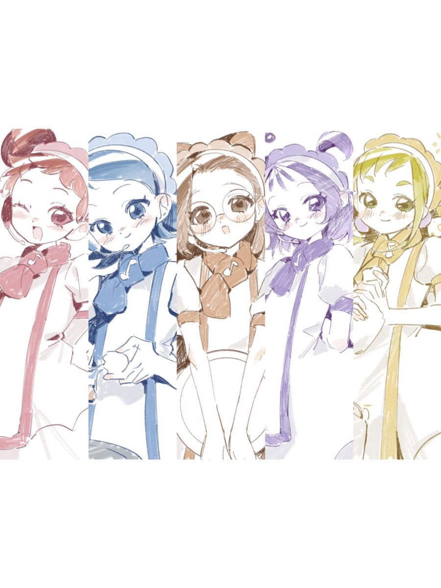 RemaShadow53615's tweet photo. My love for the Season 3 baking outfits is eternal!! 🧁💗
#おジャ魔女どれみ https://t.co/09zho0SaJz