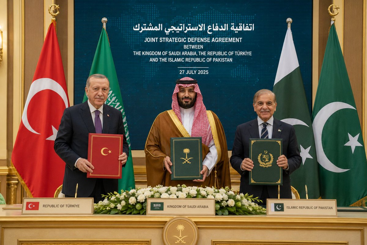 cvm6677's tweet photo. من قلب العالم الإسلامي اتفاقية ترسم ملامح مرحلة جديدة من التعاون الاستراتيجي وترسخ شراكة تبنى على الثقة والقوة والرؤية المشتركة

#اتفاقية_مكة #السعودية 
#اتفاقيه_مكه_للدفاع_المشترك https://t.co/xETTCwHo2J