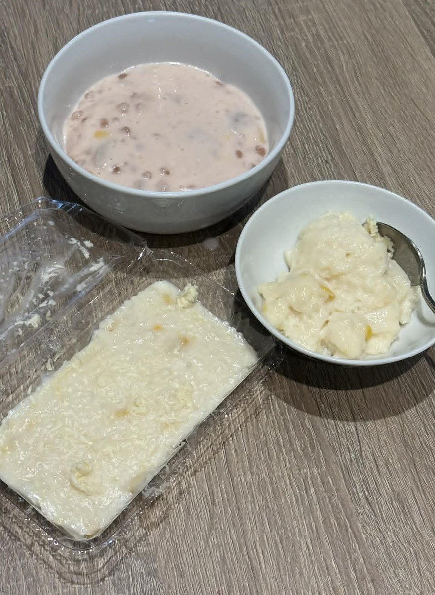 GenQuimba's tweet photo. This morning I was selling Bilo-Bilo and Maja Blanca. Since something was left over, I used it as my lunch – so yummy!😋
By the way, my book "The Journey of Life" contains a chapter about the benefits and risks of selling food in Hong Kong. 😉
#BiloBilo #MajaBlanca #BookPromotion https://t.co/WvfkyAl2zl