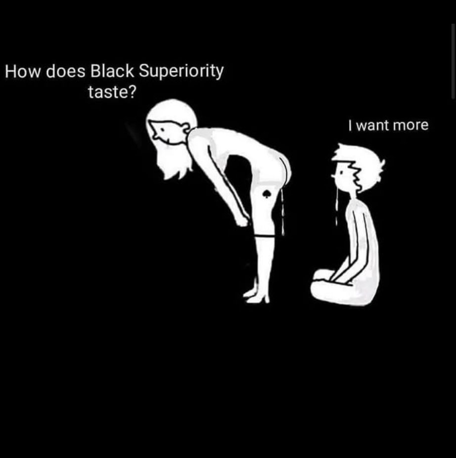 Rabbit173149's tweet photo. Oh yes
#bbc #bnwo #blackkings #cuck #cuckold #cuckolding #whiteboy #whitegirl https://t.co/OymiZFt4r5