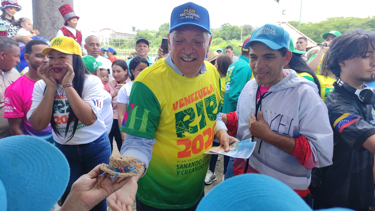 Elias_Cabeza's tweet photo. Plan Vacacional Rie 2026 arrancó desde el municipio Cristóbal Rojas este viernes por parte del gobernador del estado Miranda Elio Serrano. 

#Rie2026 https://t.co/Q3eGlVHBUY