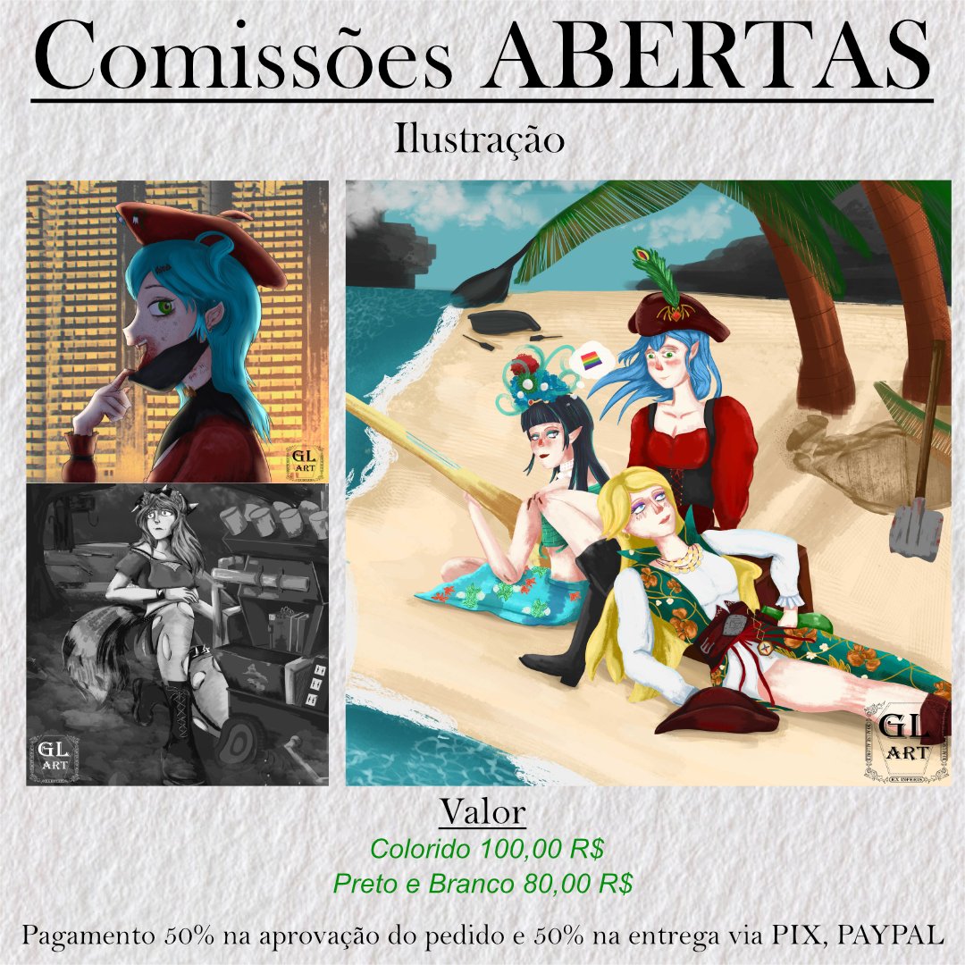TheGothic_Lilly's tweet photo. Comissões abertas preço em real exclusivo para Brasil e America latina 

Qualquer duvida só enviar uma mensagem na DM 
Emotes, ilustrações full body, icons e folha de referência
 
#artistabr #comissõesabertas #comissões #artmoots https://t.co/iUpUpo2F1O