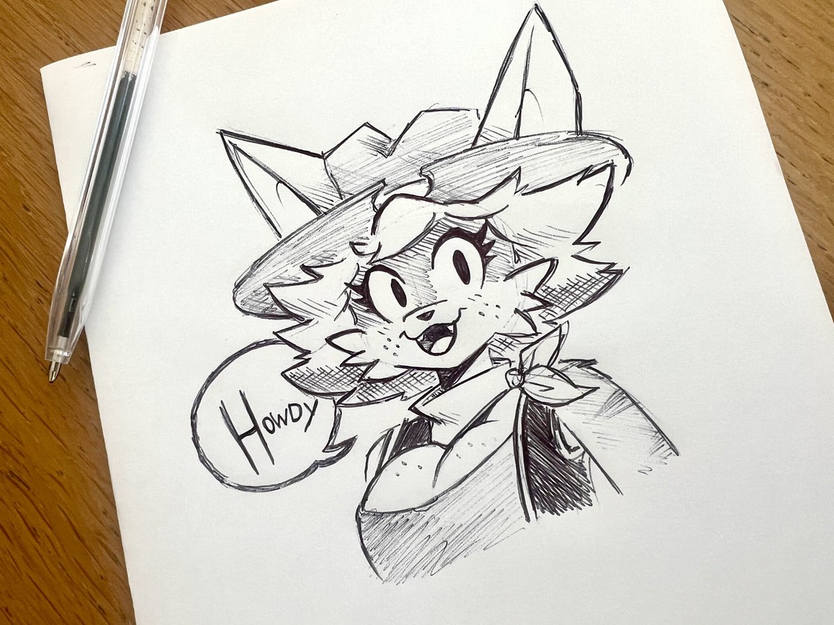 RoboticSteve's tweet photo. Howdy 🖊️ https://t.co/dGZaDFszzW