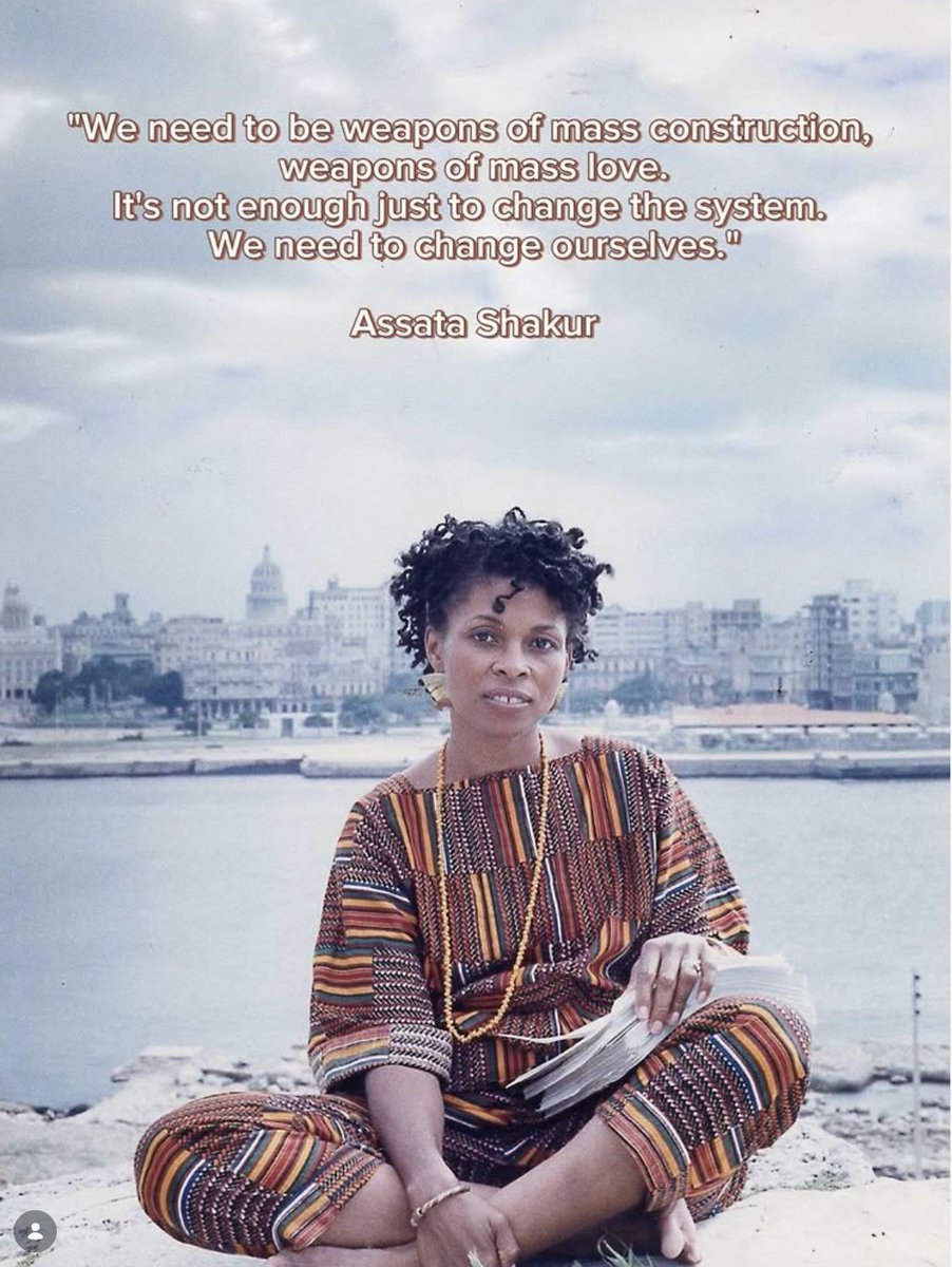 cagreens1's tweet photo. Remembering Assata Shakur - Rest in Power ๐
Will you be part of building the weapons of mass construction and mass love that we need for the world we need to build on the ashes of this capitalist empire?
#BuildGreen https://t.co/3aFyhBzDyb