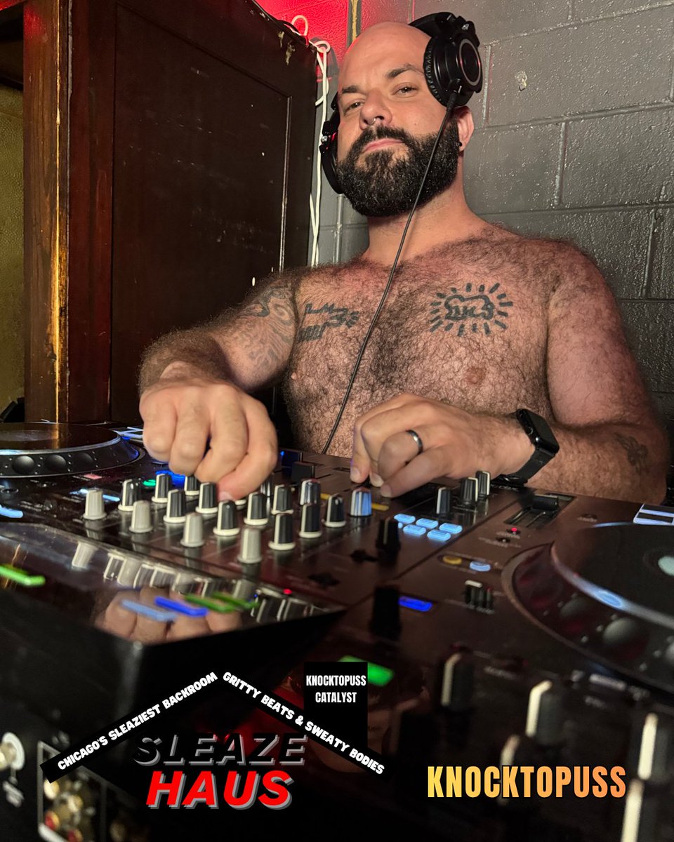 CellBlockChi's tweet photo. HAPPY MARKET DAYS!  TONIGHT IS SLEAZE HAUS FEATURING CATALYST AND KNOCKTOPUSS WITH SURPRISE DANCERS IN THE CAGE ALL NIGHT LONG. COME SAVOR CHICAGO'S SLEAZIEST BACK BAR RIGHT IN THE HEART OF BOYS TOWN, A BLOCK AWAY FROM MARKET DAYS.  #GETINHERE #MARKETDAYS https://t.co/8qJZEih5yZ