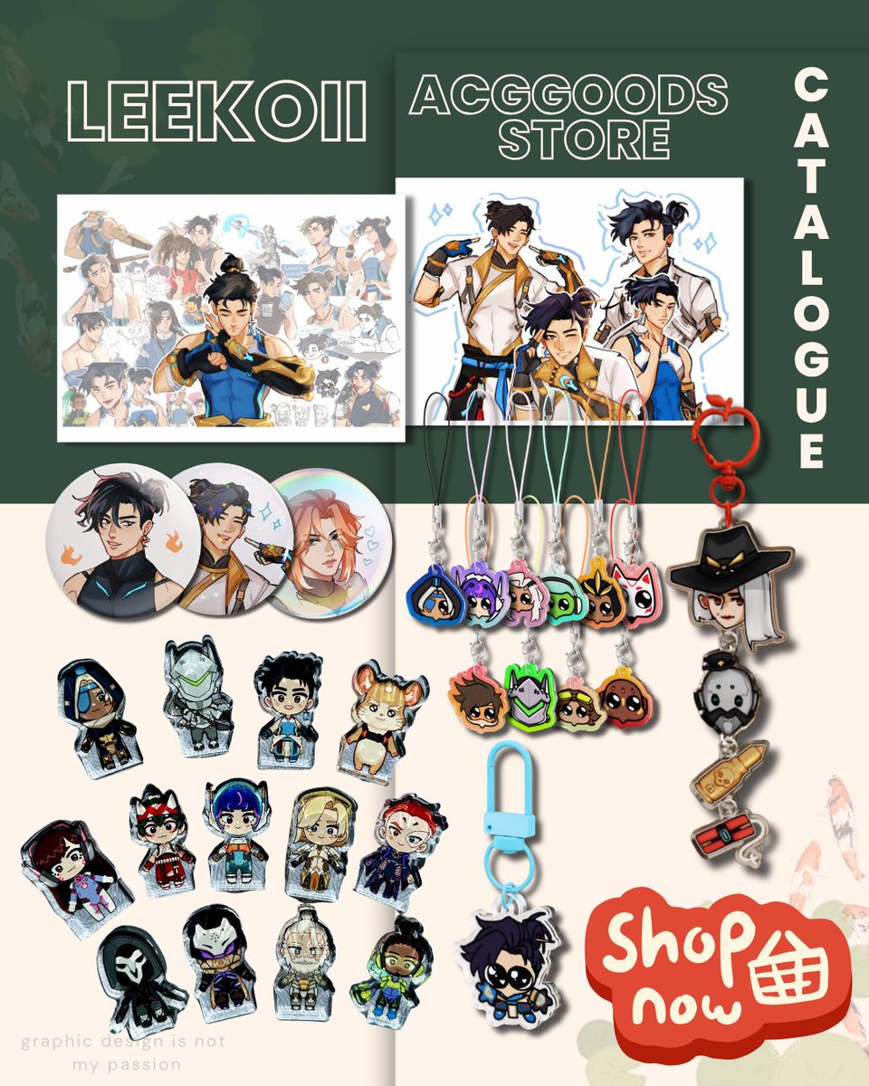 leekoii_'s tweet photo. ✨MY ACGGOODS STORE IS OPEN!!!✨
I've prepared a few prints, keychains, pins, acrylic blocks and phone charms😊 more to come in the future! Thank you so much for enjoying my art🫶

Link ⤵️
https://t.co/Tsg7EoO4XM https://t.co/9BTcRqqRAk