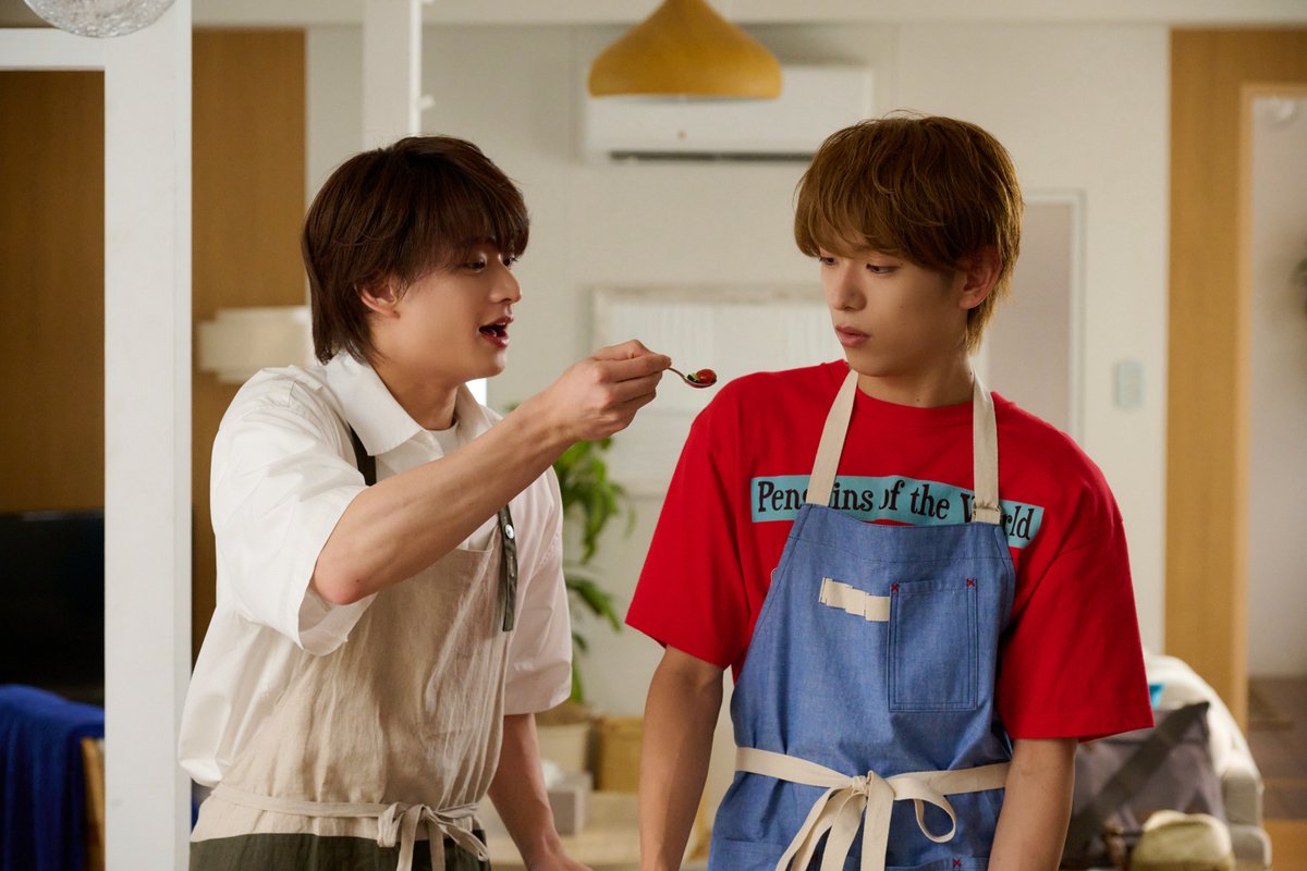 TVGweb's tweet photo. ACEes・深田竜生×浮所飛貴
「夏色の雲が恋と嵐をまきおこす」

ついに夏輝が蒼汰に”恋心”を告白❗️
「ごめん」と告げられて
涙でマンションを飛び出すが…

浮所主演のスピンオフドラマ
後編もTELASAで配信開始🏠
武宮家が舞台で深田＆ロックも登場

https://t.co/vbZ8m7xGJE

#夏雲嵐 https://t.co/Jl5QzZwEKW
