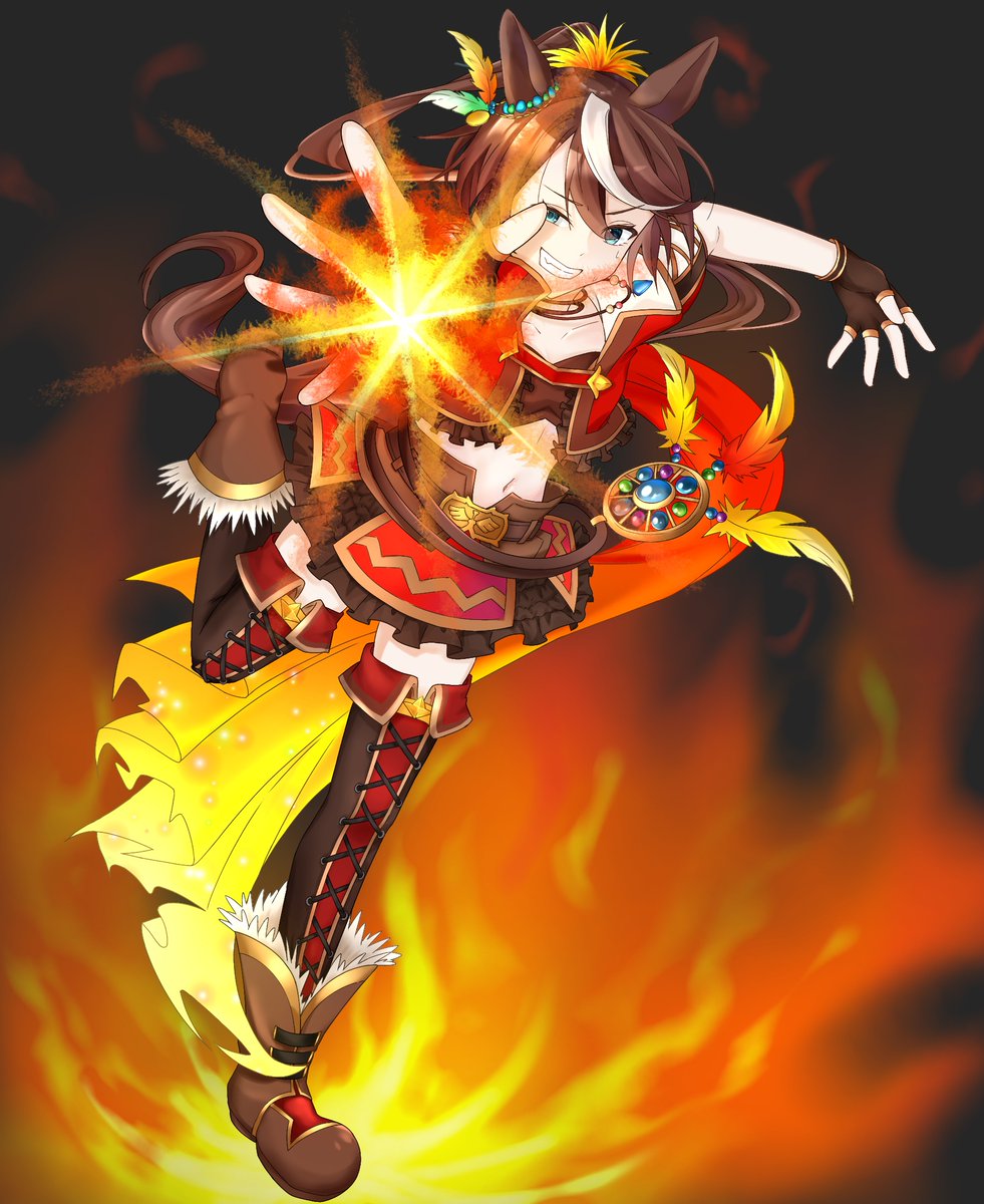 Light_earth2525's tweet photo. ビ���ンド・ザ・ホライズン
＃ウマ娘　＃トウカイテイオー　#イラストㅤㅤㅤ https://t.co/g2eILkAoJ8